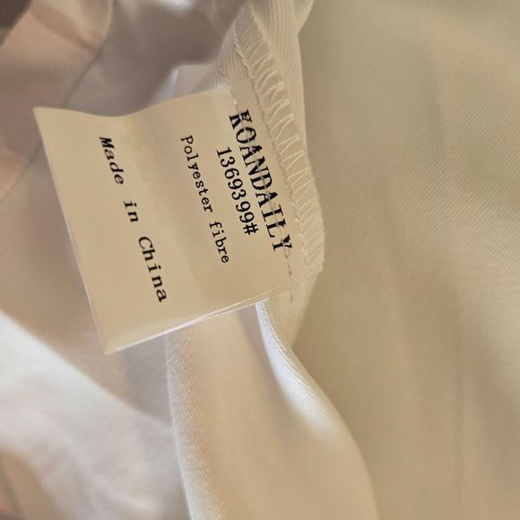 Koandaily Women's White Multi-Colored Art Graphic Blazer Jacket Sz L - Picture 10 of 10